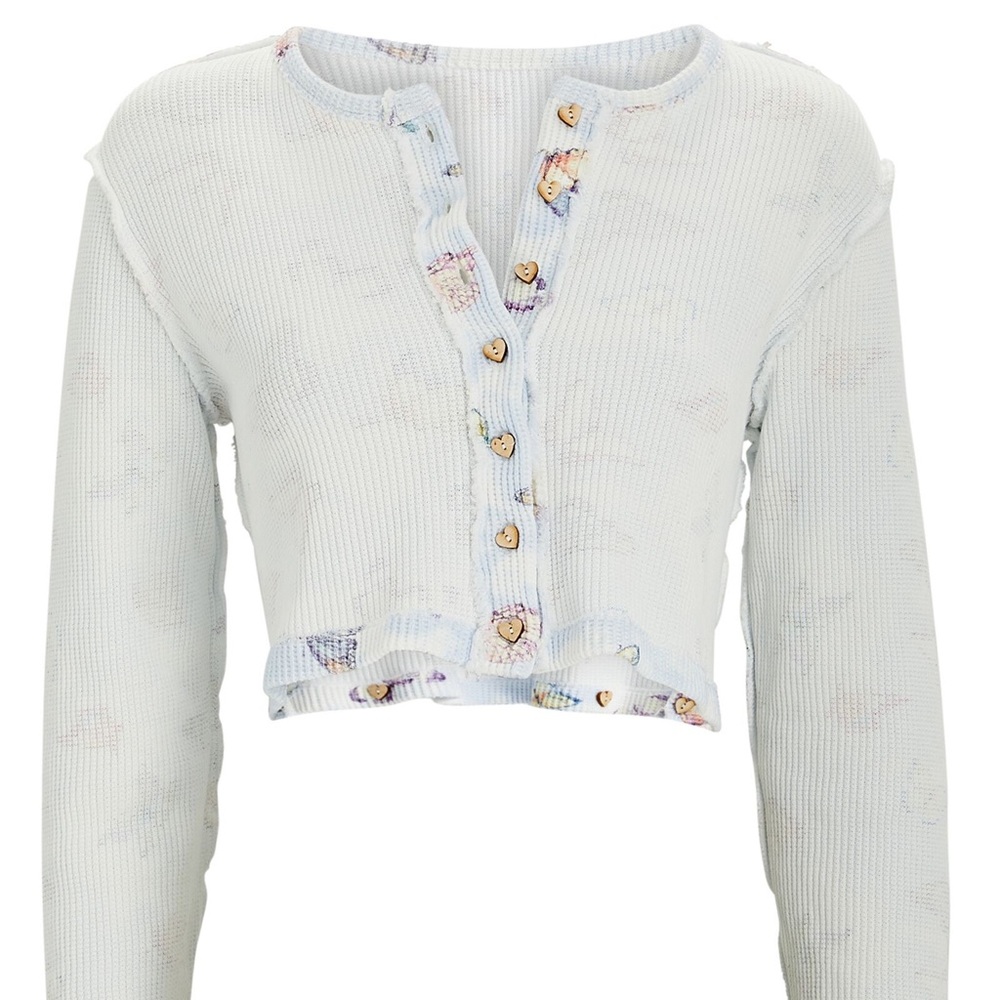 LOVESHACKFANCY GLASGOW CARDIGAN SIZE S